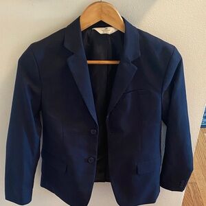 Navy Boy’s Classic Two-Button Blazer